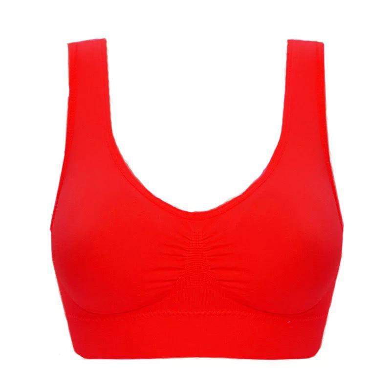 12-Color Seamless Shockproof Yoga Sports Bra