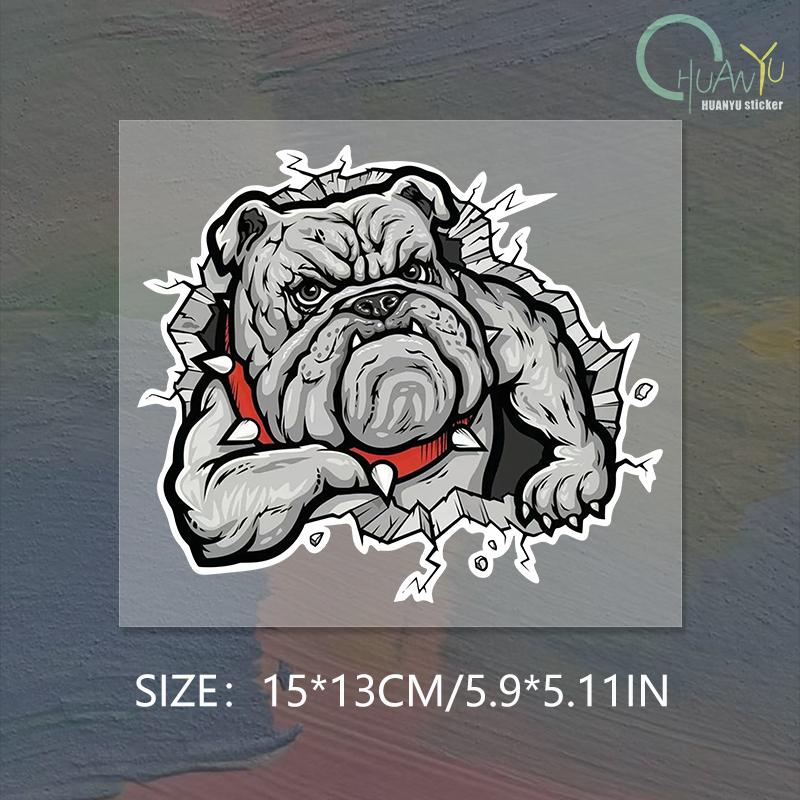 Adesivo per Auto Animale Stereo 3D Gatto Cane Creativo Adesivi per Vetri Auto Decalcomanie Auto Carina Ornamento per Auto