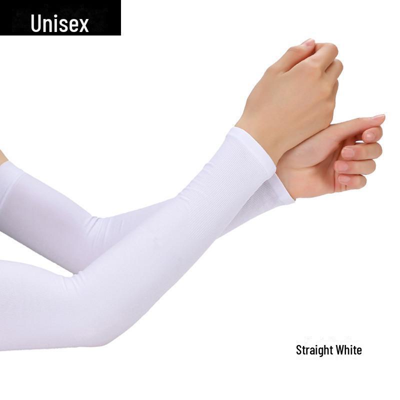 Unisex Ice Silk UV Protection Sleeves for Outdoor Sports