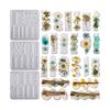 Silicone Hairpin Resin Molds, Hair Clip Clamps Models Hair Clips Silicone Resin Jewelry DIY Hand Making Hair Clip Mold