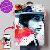 Bob Dylan Watercolor Portrait D Printed Texture Poster Personalized Wall Art Retro Metal Tin Signs for Decor Room Custom Plate