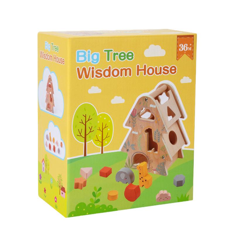 

Language Learning Teaching Tools Wooden Children s Early Learning Cognitive Shape Building Blocks Animal Educational Toys
