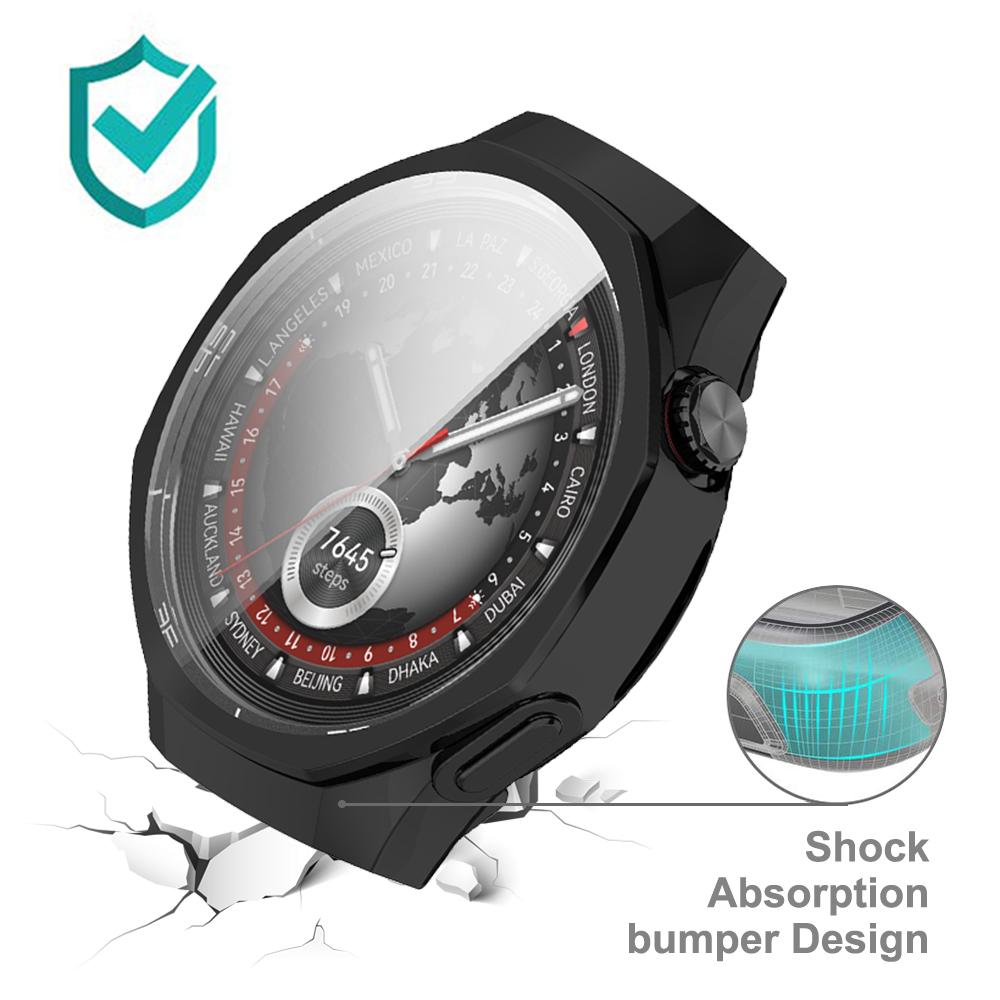 Watch Case for Huawei Watch GT 5 / GT5 Pro 46mm 42mm 41mm Full Coverage Screen Protector Soft Protective Bumper Case Accessories