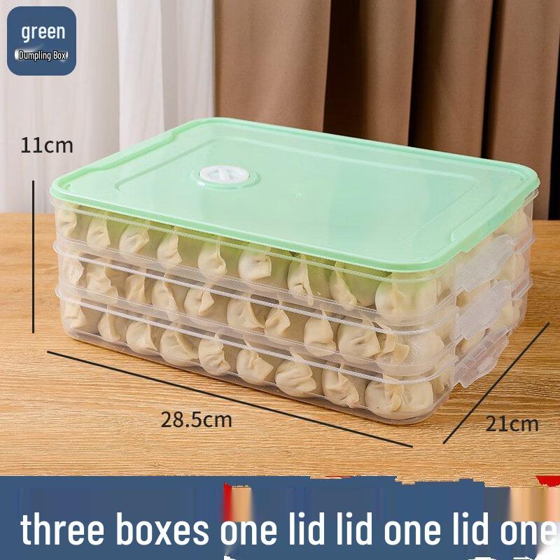 ZISIZ Multi-layer Dumpling Storage Box