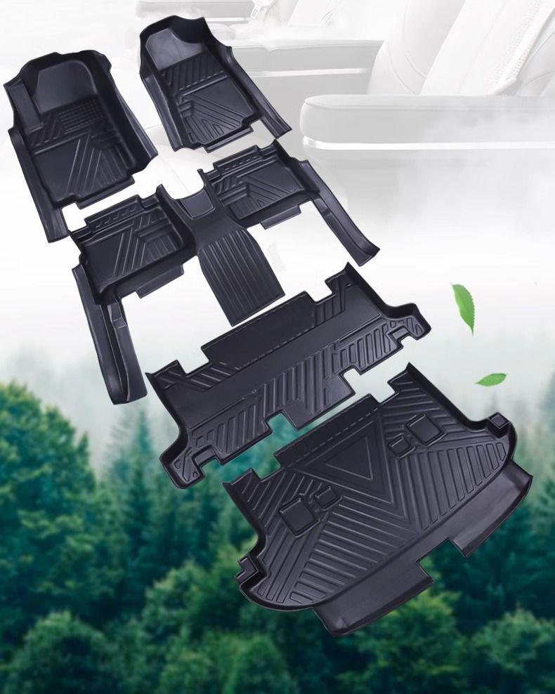 Durable TPE Floor Mat with Door Sill Protector for Changan CX70/CX70T.