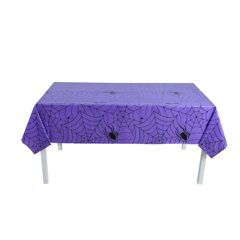Halloween-Tischdecke Mit Kürbis-Motiv – 137 X 274 Cm, Aus PVC, Wasserdicht, Für Innen & Außen