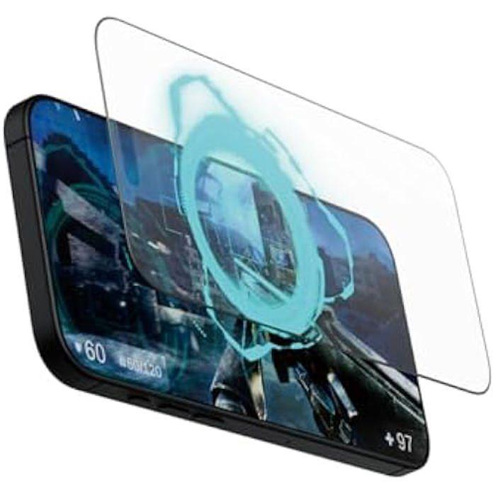Protection d'écran - PANZERGLASS - iPhone 16 Pro Max - Verre trempé - Sensibilité tactile élevée - Finition mate