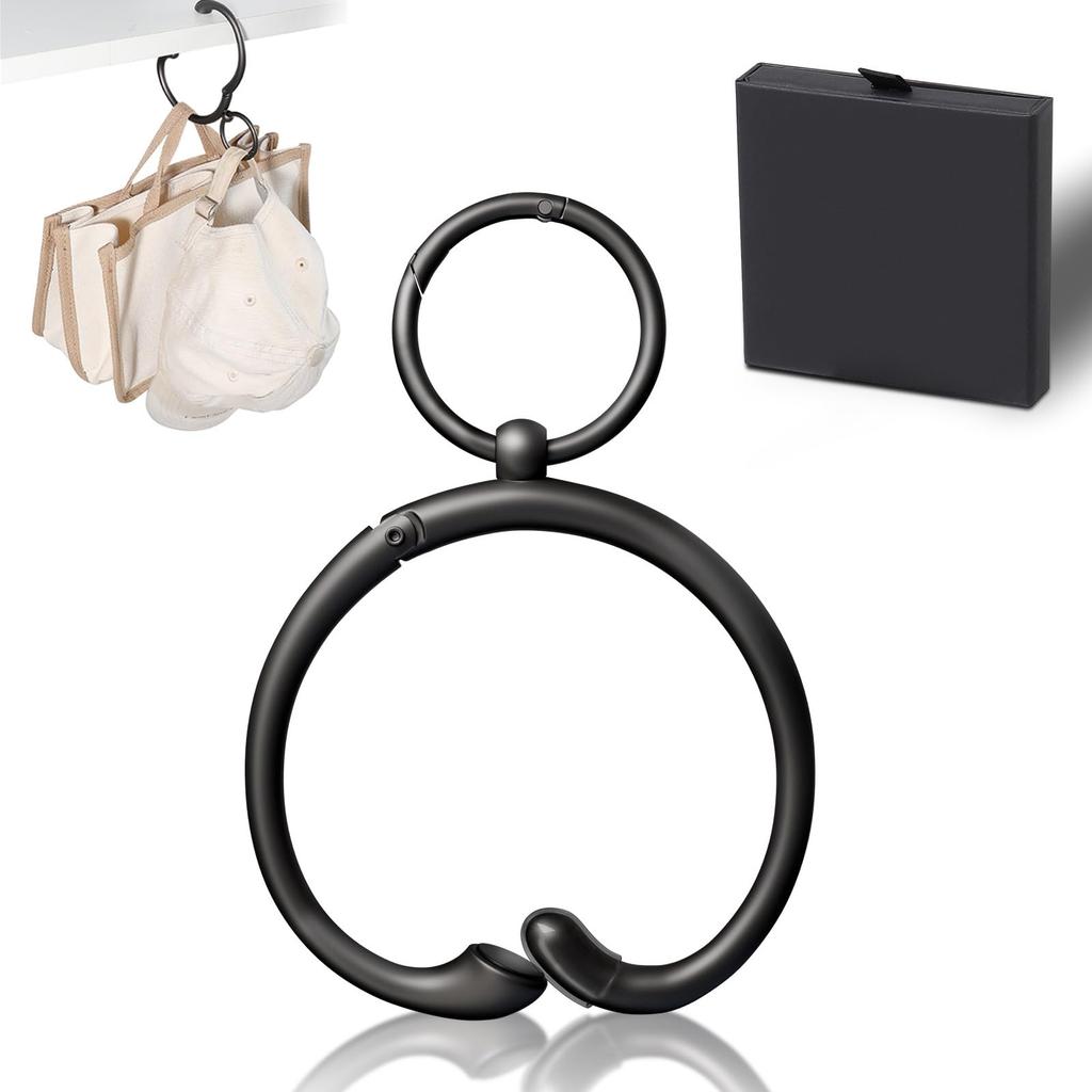 Labato Bag Hanger New Arrival Bag Hanger Hook High Strength Type Table Hook Bag Hanger Load Capacity 16kg Backpack Hanger Bag Hook Lightweight Zinc