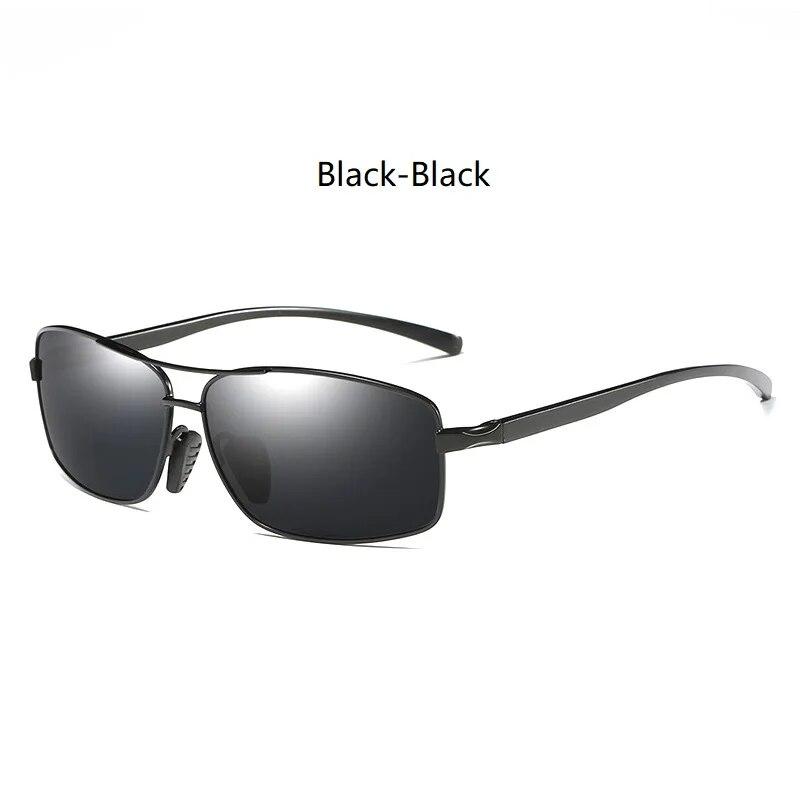 

Fashion Men s Metal Sunglasses Aluminum Magnesium Frame Driving Sun Glasses Men Vintage Man Eyewear Anti-glare UV400