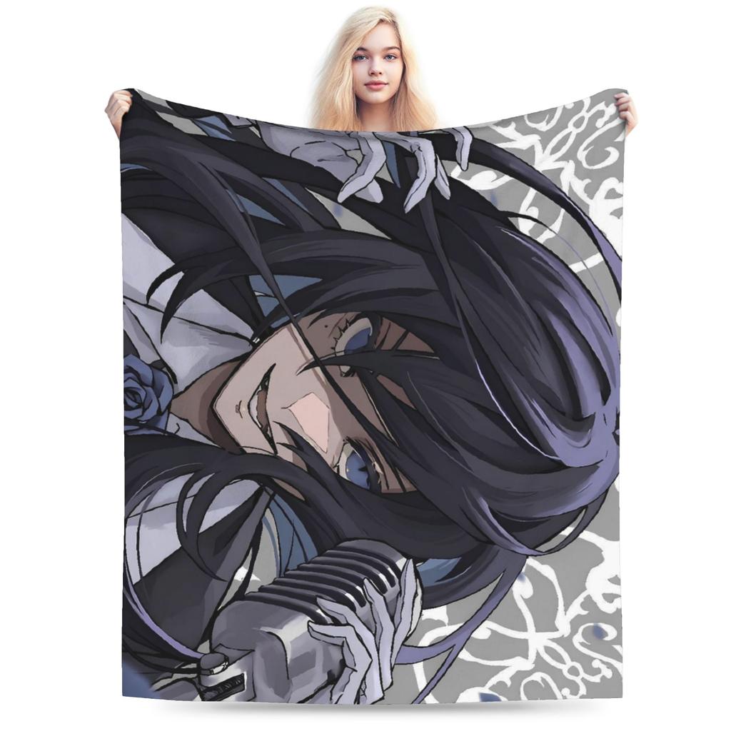 Ados World Tour Warm Soft Blanket Boy Girl Plush Throw Blanket Comfortable Bedroom Flannel Bedspread Sofa Bed Cover
