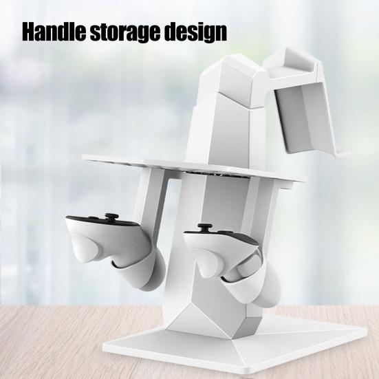 VR Headset Stand for Meta Quest 3S Left Right Hand Controller Virtual Reality Glasses Display Holder