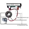 LED Voltmeter Ammeter, Red and Green Digital Multimeter Display Current Tester,AC50-500/0-600VDetector