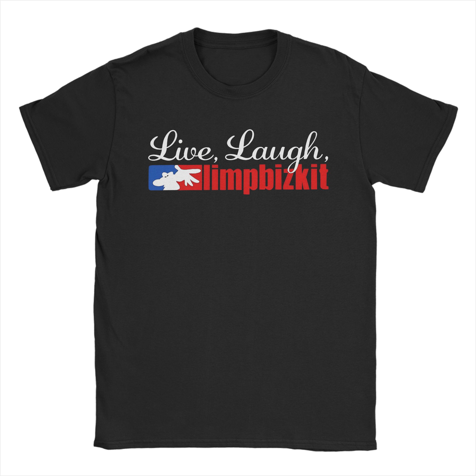 Unisex Unisexs Rock Rap Bizkit Limp T Shirt Cotton Tops Vintage Short Sleeve Crew Neck Tees Printed Tshirt S