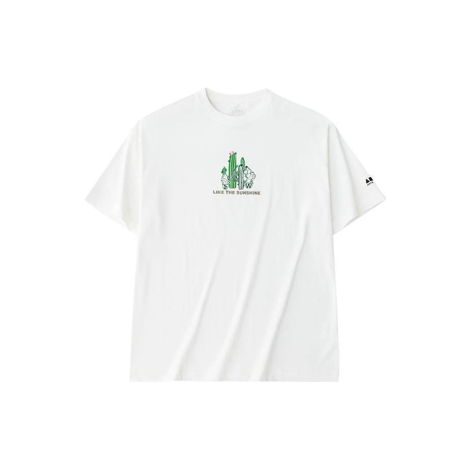 Anta Life Collection T Shirt Unisex Ivory White 172428111-2 2XL