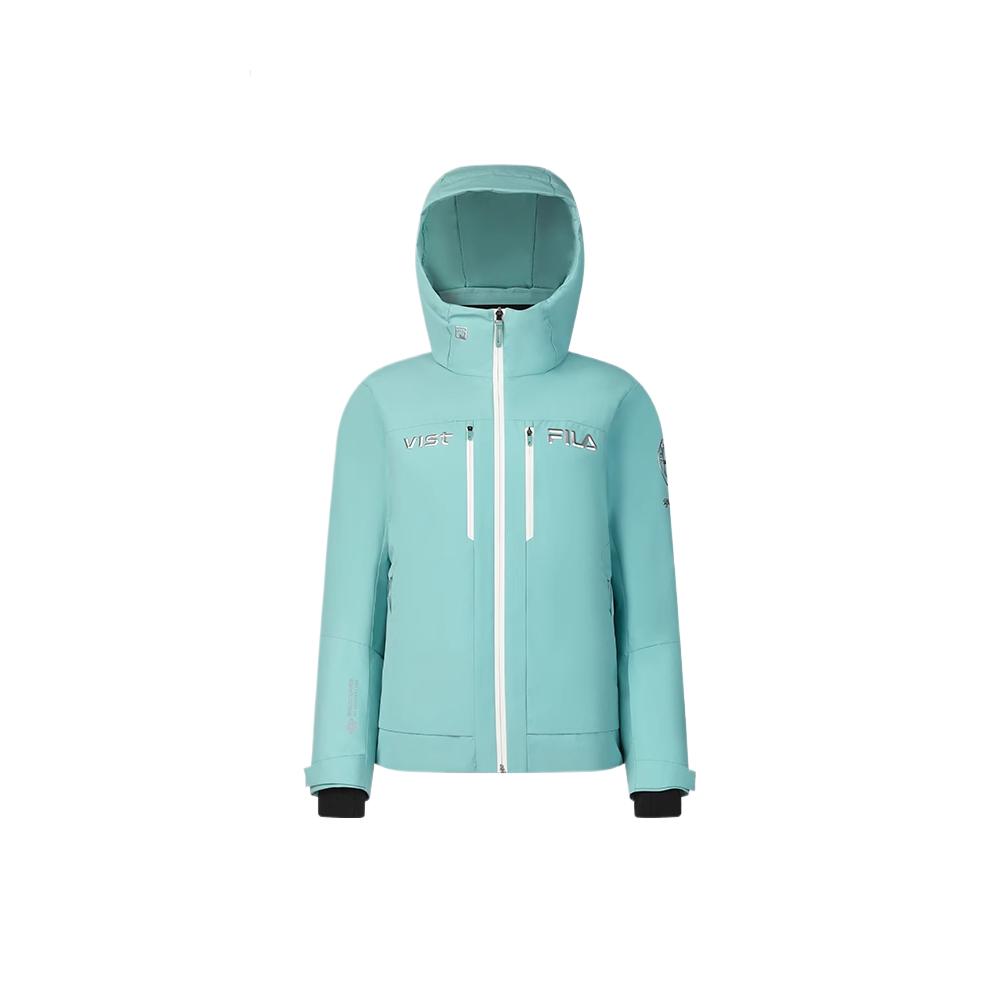 

New FILA Down Jacket Women s Nile Blue A11W446907F-LB 160/80A/S