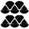 10-Count Triangular Makeup Sponges - Pointed Edges for Hard-to-Reach Areas - Seamless Application