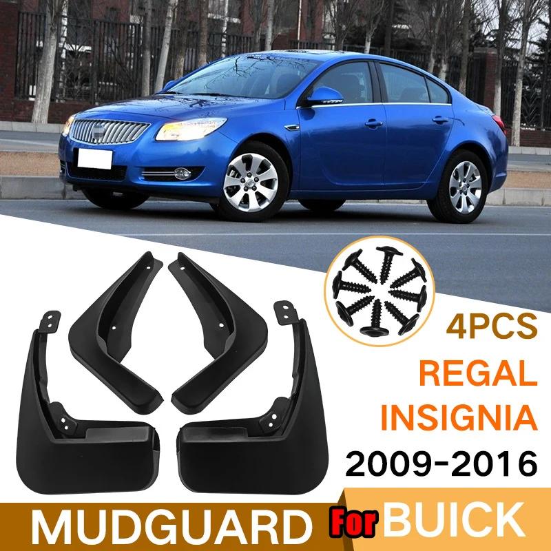 Set  Mud Flaps For Buick Regal 2009-2016  Mudflaps Splash Guards Front Rear Mud Flap Mudguards Fender Kit