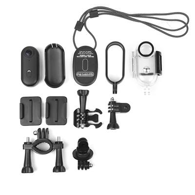 4K 30fps Tiny Action Camera WiFi Sports Camera 120 Degrees   Wide Angle Lens Built In Battery with Magnetic Lanyard