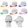 LED Baseball Lys Caps Lysende Partyhatt Klubb Hip Hop Mote Glød Blink Reise