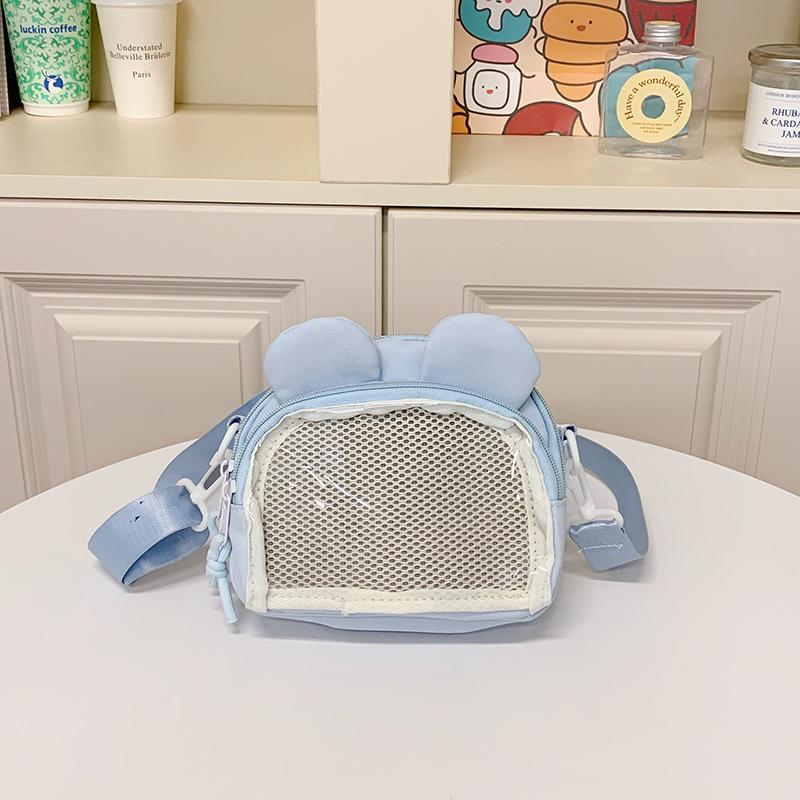 Y2K Mini Ulzzang Itabag Women Casual Crossbody Bags Transparent Pocket Small Shoulder Bag Purses and Phone Ita Bag DIY Bag