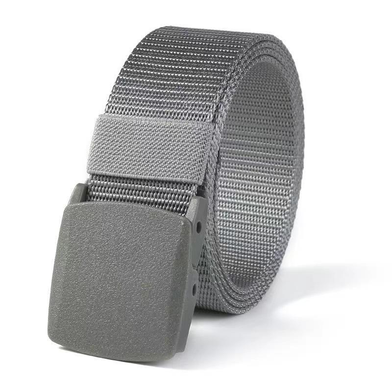Versatile Men's Thickened Leather Belt for Casual, Military, or Student Use