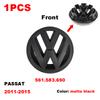 148mm 99.5mm ABS Emblem Car Front Hood Rear Boot Tailgate Bonnet Logo Sticker For Volkswagen PASSAT B6 B7 2011-2015 Accessories