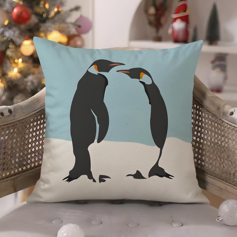 Fantasy Black and White Animal Patterns Pillow Case Comfort Sofa Bed Silky Elegant Invisible Zipper Decorative Cushion Cover