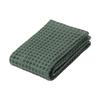 MUJI Waffle Face 34 X Smooth To the Product 84705892 Towels, 15-Piece Set, 85cm, Green, Touch, Lint-Resistant, Quick-Drying, Code