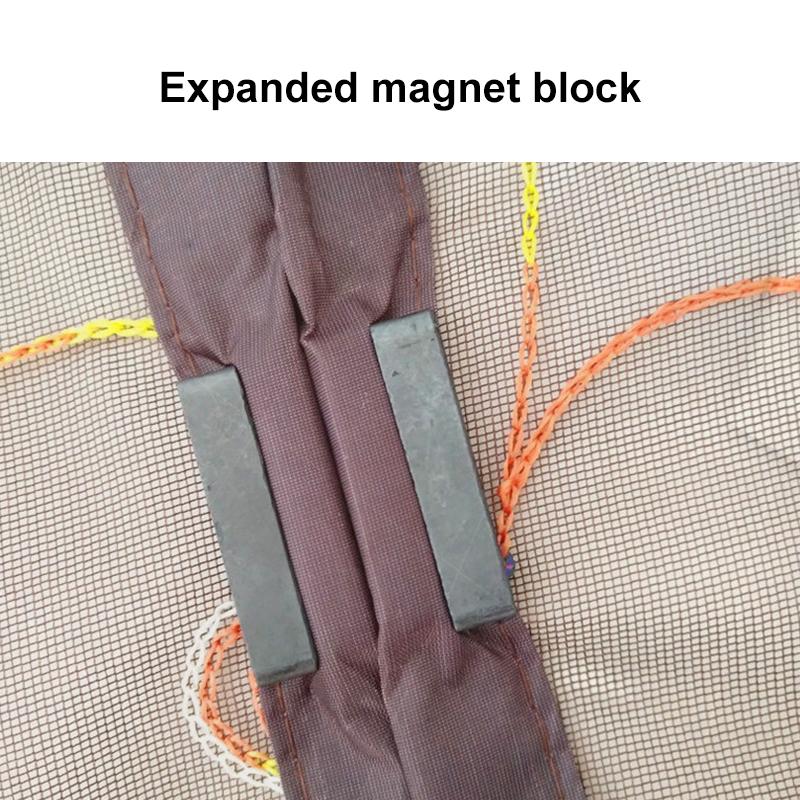 1Pc Home Furnishing Seal Up Door Curtain Novel Screen Window No Deformation Window Screening Soft Screen Door