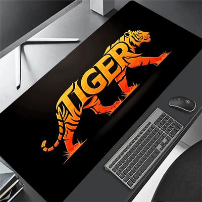 1pc Tiger Illustration Design Computer Pad  Mouse Pads for Desk,Gamers and Office Use 020204