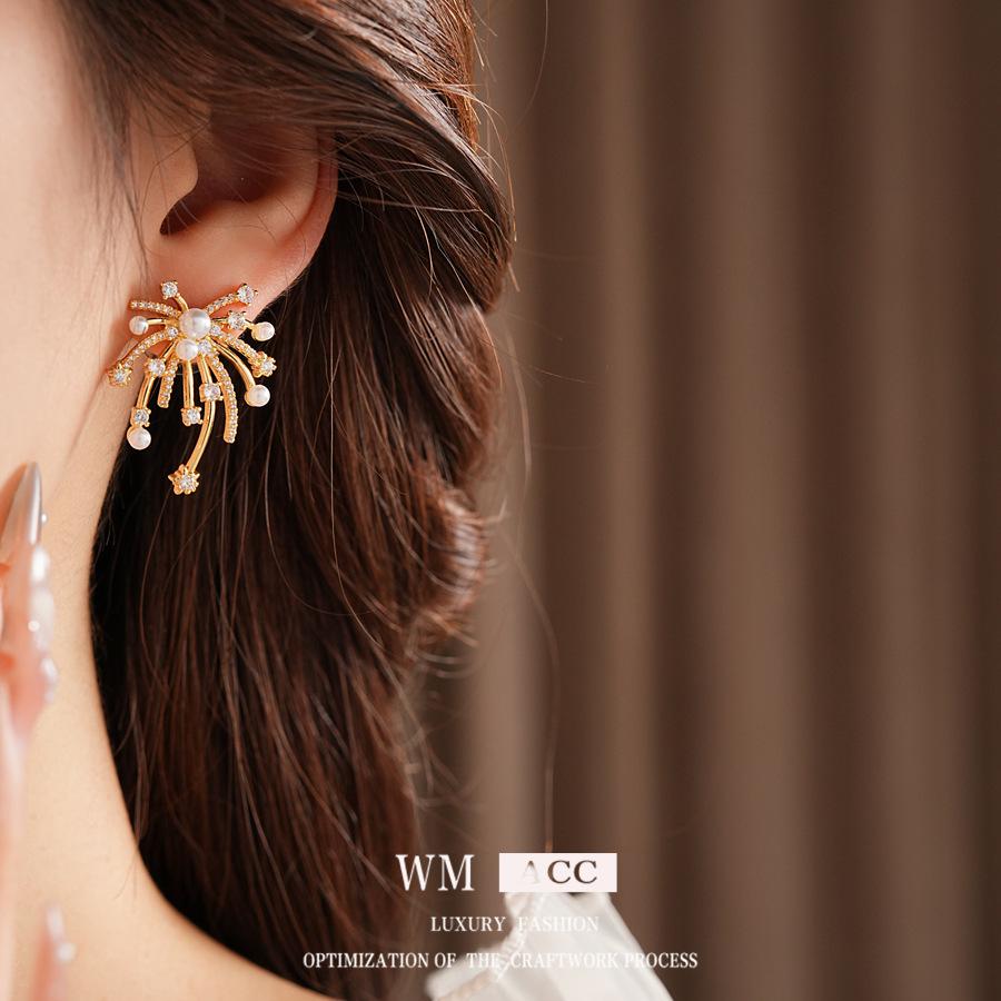 Female Fashion Versatile Retro Exquisite Earrings