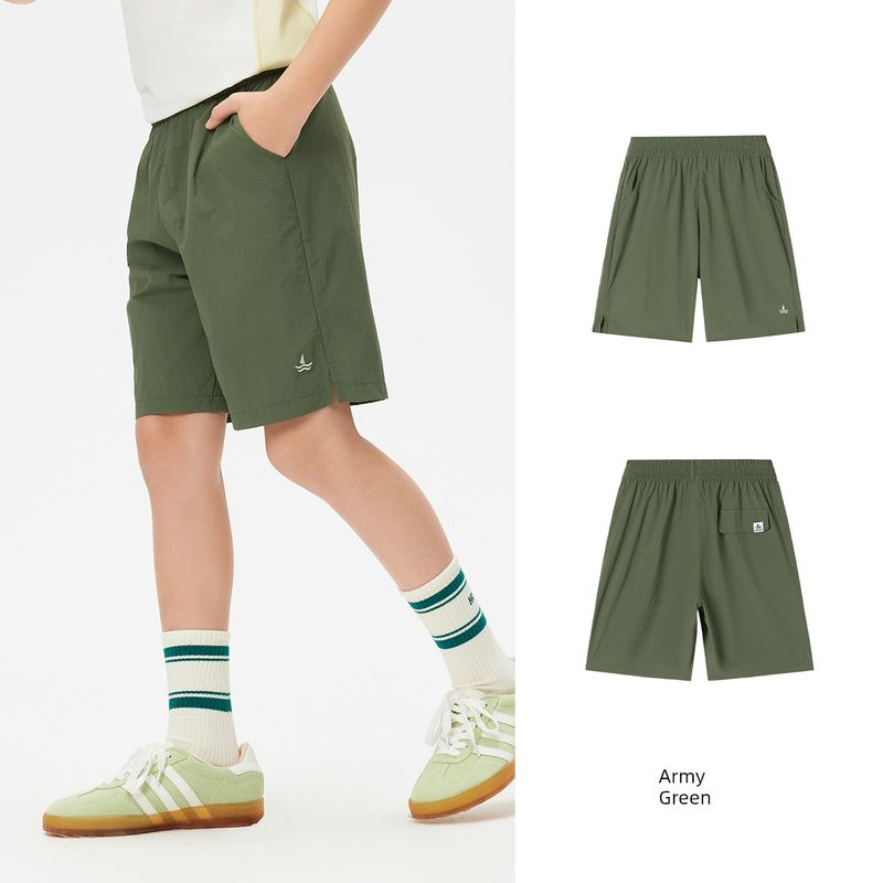 Navigare Italian Small Sailboat Boys' Woven Thin Shorts 2026 Summer New Children's Sports Pants