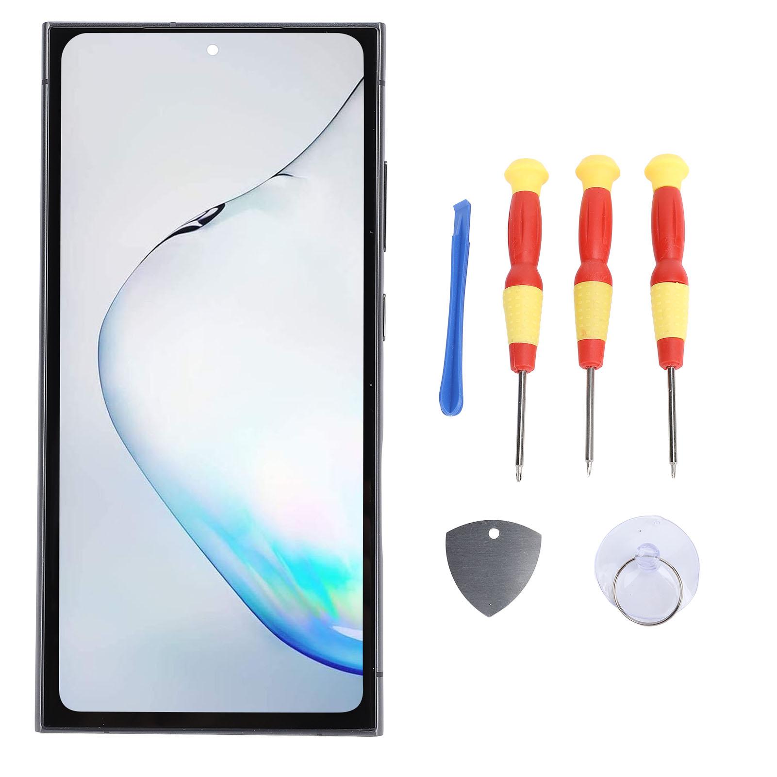 Konnwei Black Screen Replacement For Galaxy S24 Ultra Us Version Phone Display Touch Screen Digitizer Assembly With Frame And Repair