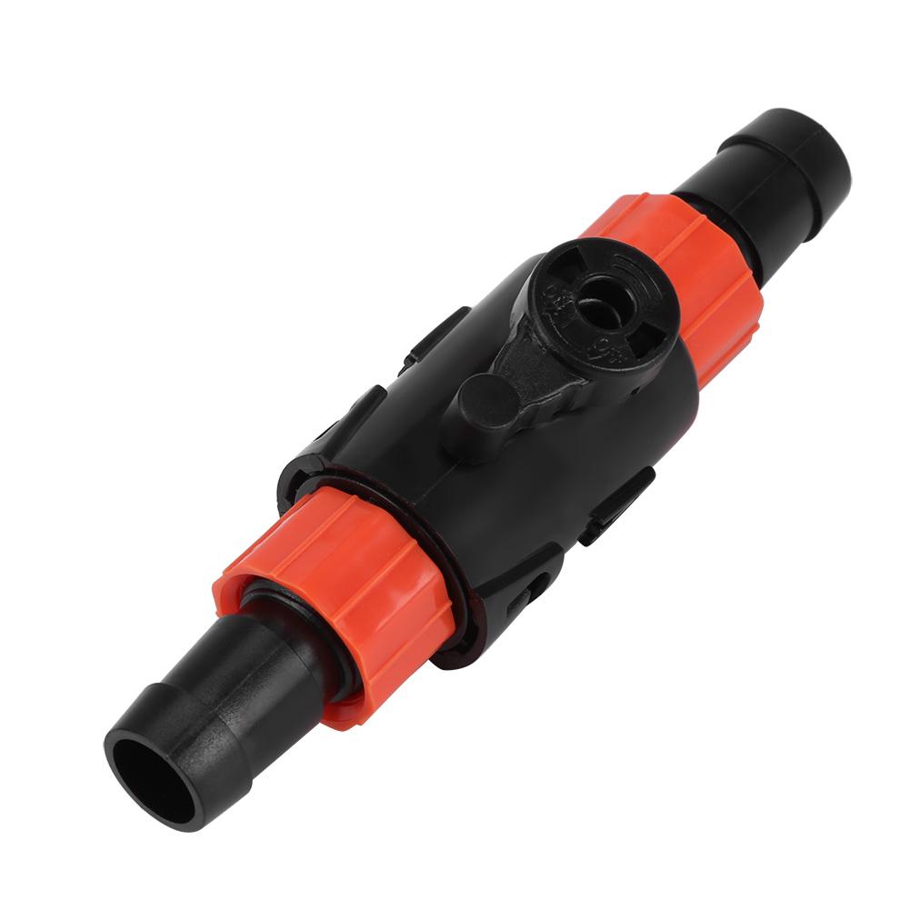 

Fish Tank Aquarium Water Flow Control Valve with Quick Release Handle Hose Pipe Connector Type 1