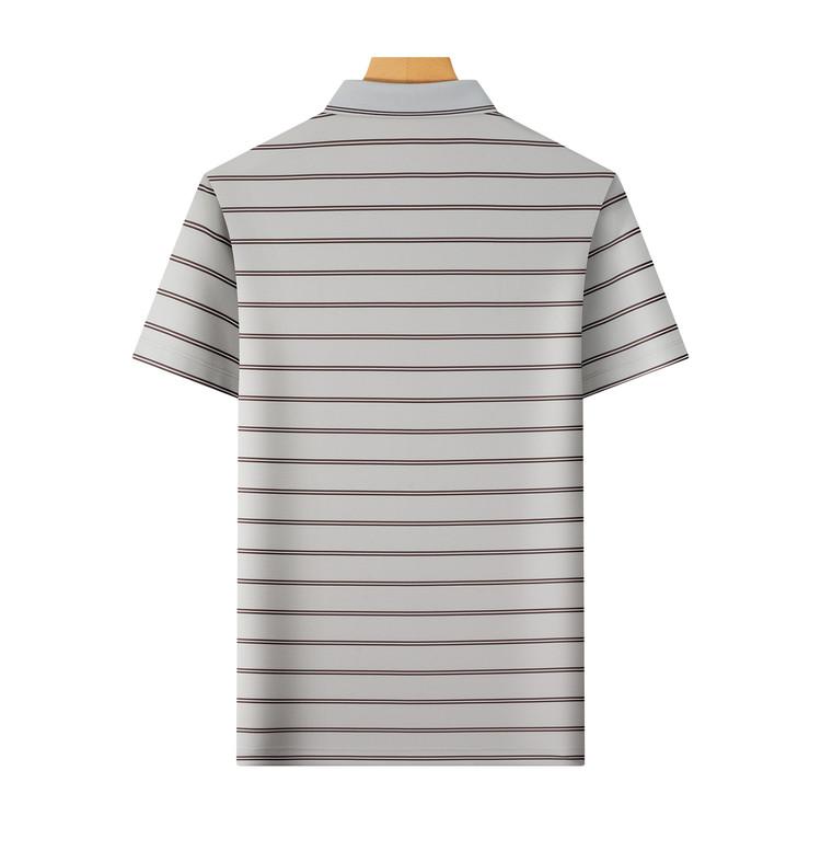 Men's Mulberry Silk Blend Polo Shirt