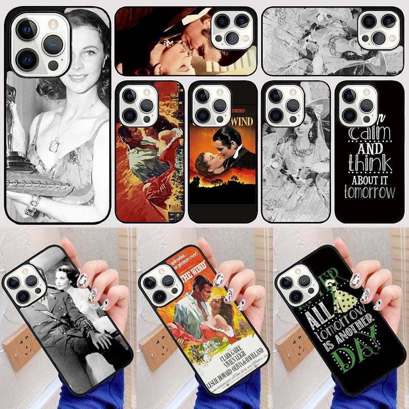 gone with the wind Phone Case Back Cover for iPhone 17 Air 16 15 14 13 11 12 Pro Max Plus Fundas Coque