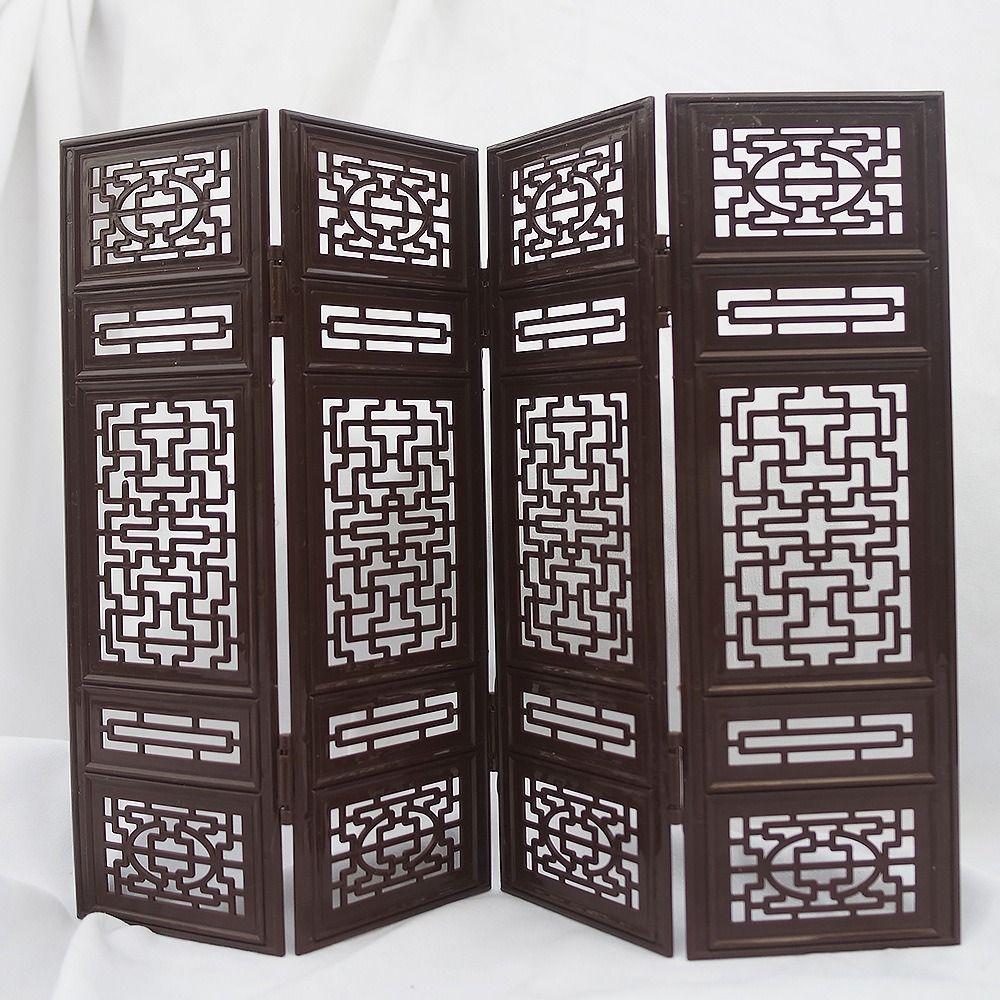 Screen Chinese Style Decoration Props Plastic Doll Photo Props Trendy Flute Guzheng  Girls