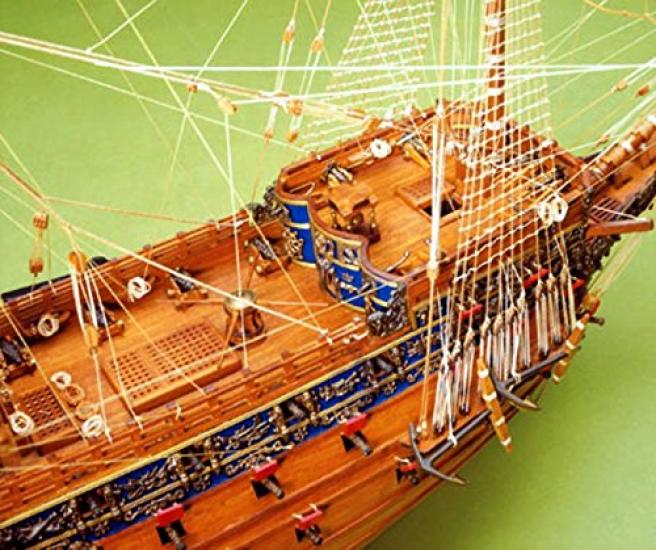 Mantua Model Imported Wooden Sailing Ship Model Mantua Model Sergal 787 Sovereign of the Seas