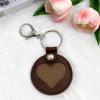 Exquisite Leather Keychain: Pet Fur Ornament for Cat/Dog Hair - Cute Bag Charm