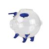 Glass Piggy Bank Transparent Piggy Bank Container Creative Coin Box Saving Jar for Bedroom Nursery Decor