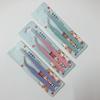 1.5mm High-Precision Stainless Steel Tweezers, Colorful Cartoon Design for DIY Journals