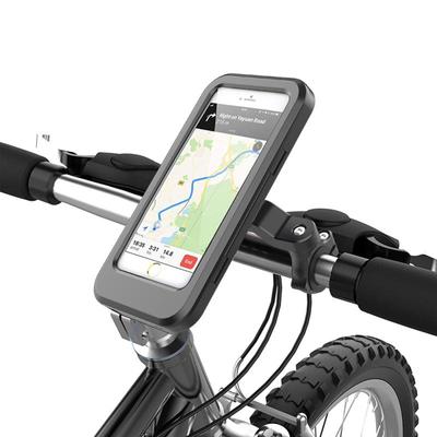 Bicycle Phone Holder Electric Bike Motorcycle Adjustable Waterproof Navigation Bracket Riding