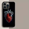 Heart Shaped Engine Phone Case For Iphone 17 Air 15 Pro 14 Plus 16 Pro Max 12 13 Mini 11 16E X XS Cover Cute Fundas
