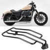 Retro Motorcykel Bakre Bagagehylla Hylla Tillbehör Passar för XL883 1200 X48Svart