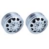 2pcs RC Truck Metal 20mm/25mm Width Wheel Drive/Bearing Hub Rim for 1/14 Tamiya SCANIA 770S 56368 VOLVO ACTROS MAN Model Car