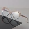 Minimalist Luxury Transparent Glasses Cool Round Frame Eyeglass Women Men Cool Clear Lens Frame Glasses