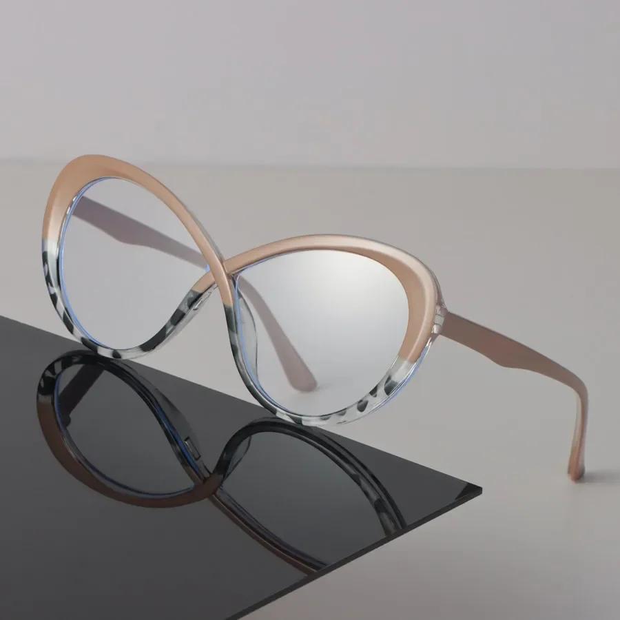 Minimalist Luxury Transparent Glasses Cool Round Frame Eyeglass Women Men Cool Clear Lens Frame Glasses