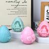Relief Easter Egg Candle Silicone Molds Rose Flower Rabbit Head Resin Moulds Animal Bunny Gypsum Making Tools Lily Festival Gifts