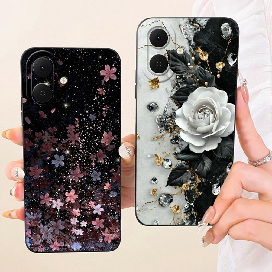 Pone Case for Tecno Spark Go 2 Case KM4 Cute Panda Lovely Rabbit Pattern Shell for Tecno Sparkgo2 GO 2 Len Proective Back Capa