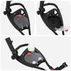 Chariot de golf avec siège Noir Aluminium Pliable